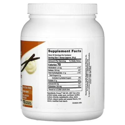 Протеїн сироватковий ізолят Life Extension Wellness Code Whey Protein Isolate ваніль, 403 г