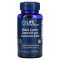 Масло из семян черного тмина с куркумином Life Extension Black Cumin Seed Oil and Curcumin Elite, 60 капсул