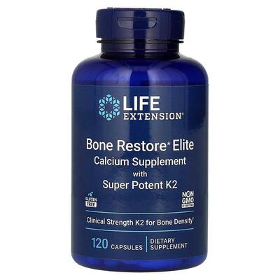 Восстановление костей Life Extension Bone Restore Elite, 120 капсул