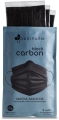 Маска защитная Abifarm Black Carbon с угольным фильтром, 3-слойная, стерильная, 5 штук
