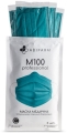 Маска защитная Abifarm M100 с индикатором влажности, 4-слойная, стерильная, 5 штук