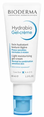 Гель-крем для обличчя Bioderma Hydrabio зволожуючий. 40 мл