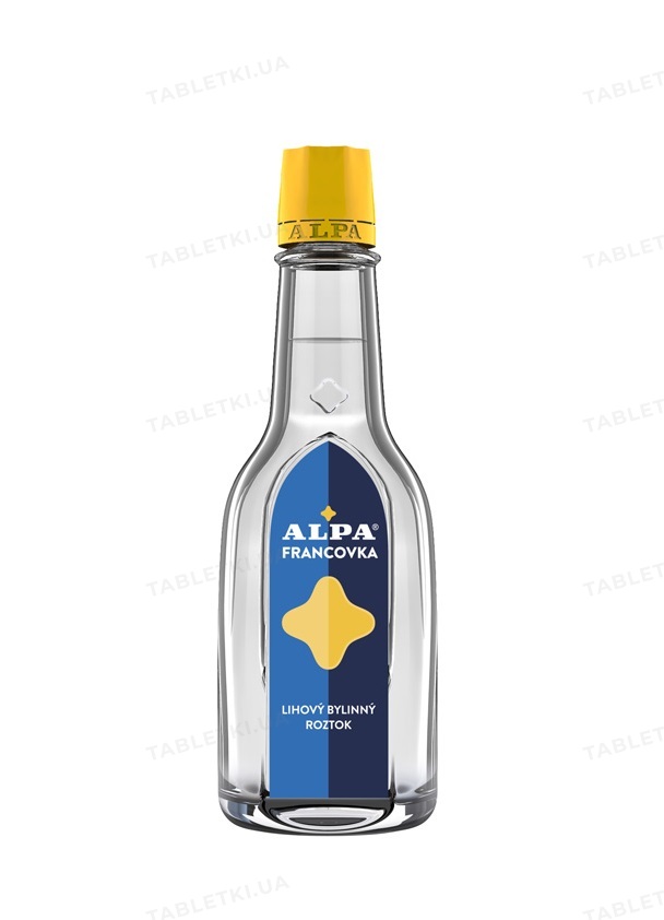 Алпа Францовка Alpa Francovka травяной спиртовой раствор, 160 мл ...