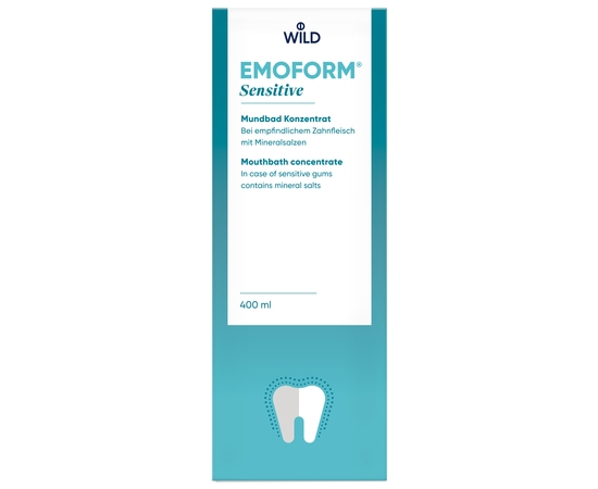 Ополаскиватель для полости рта Dr. Wild Emoform Sensitive Для чувствительных зубов, 400 мл