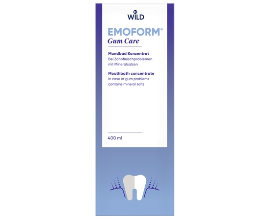 Ополаскиватель для полости рта Dr. Wild Emoform Gum Care Уход за десной, 400 мл