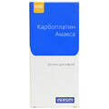 Карбоплатин Амакса раствор д/инф. 10 мг/мл по 60 мл №1 во флак.