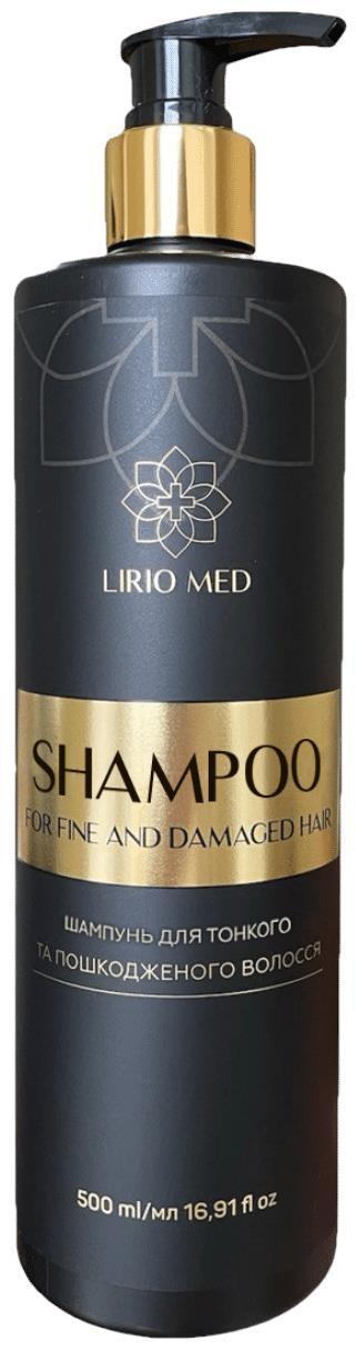Шампунь Lirio Med для тонких и поврежденных волос, 500 мл