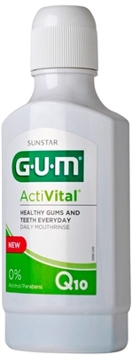 Ополаскиватель для полости рта GUM ActiVital, 300 мл