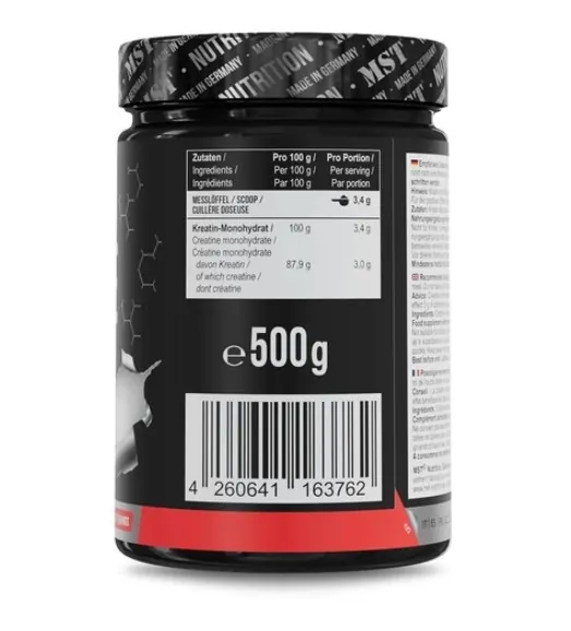 Креатин MST Nutrition Creatine Monohydrate, 500 г