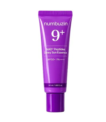 Есенція для обличчя Numbuzin No.9 NAD+ 9 Peptides Dewy SPF 50+ PA++++ сонцезахисна, 50 мл