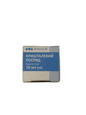 Кришталевий погляд (ДЛЯ ТВАРИН) краплі очні, 10 мл