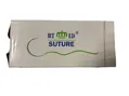 Шовний матеріал хірургічний Nylon Monofilament USP 6/0 (ЕР 0.7), нерозсмоктуючий довжина 75 см, зворотньо-ріжуча голка 12 мм, 3/8 кола