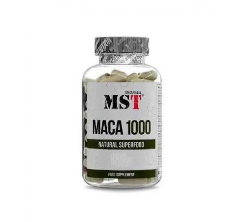 Мака MST Nutrition MACA 1000 мг, 60 капсул