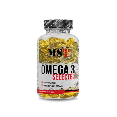 Омега-3 MST Nutrition Omega 3 Selected, 120 гелевих капсул