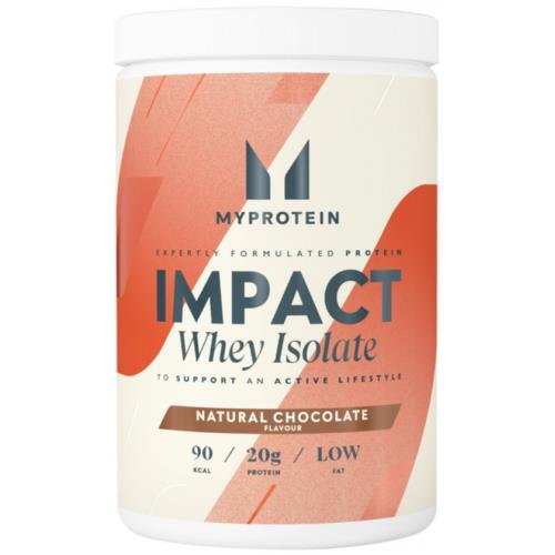 Протеїн MyProtein Impact Whey Isolate зі смаком натурального шоколаду, 480 г