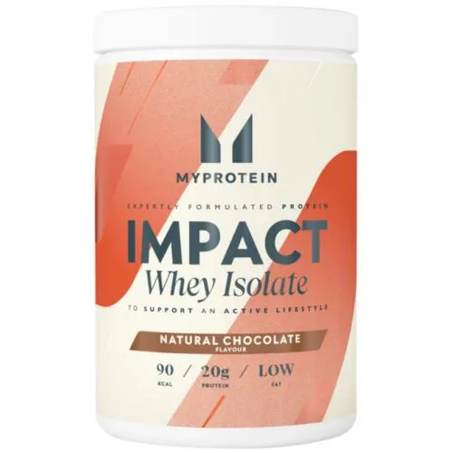 Протеїн сироватковий ізолят MyProtein Impact Whey Isolate зі смаком натурального шоколаду, 480 г