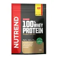 Протеїн сироватковий змішаний Nutrend 100% Whey Protein банан-полуниця, 400 г