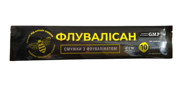 Флувалисан против вароатоза пчел, 10 полосок