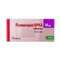 Лизиноприл КРКА таблетки по 10 мг №30 (10х3)
