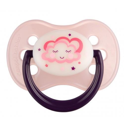 Пустышка латексная Canpol Babies Night dreams круглая 22/642, 0-6 месяцев, 1 шт