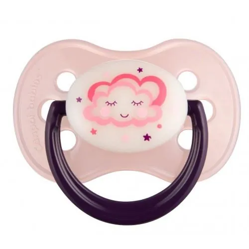 Пустушка латексна Canpol Babies Night dreams кругла 22/642, 0-6 місяців, 1 шт