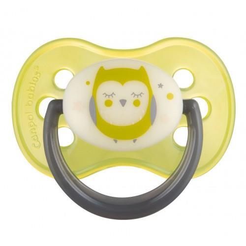 Пустышка латексная Canpol Babies Night dreams круглая 22/642, 0-6 месяцев, 1 шт