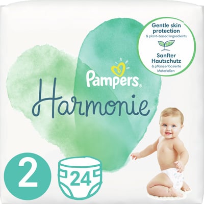Подгузники детские Pampers Harmonie размер 2, 4-8 кг, 24 шт