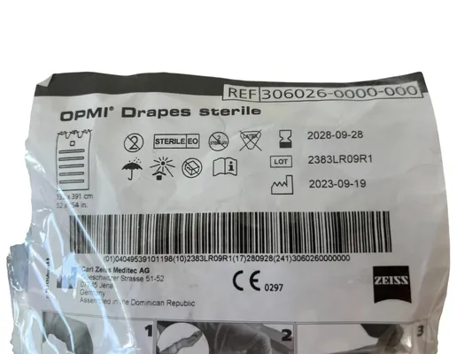 Чохол для мікроскопа Carl Zeiss OPMI Drapes 306026, тип 26, 5 штук