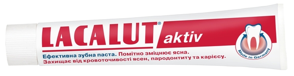 Зубная паста Lacalut Aktiv, 50 мл