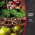 Свічка ароматична Woodwick Багряні ягоди міні, 85 г
