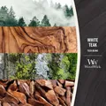 Свічка ароматична Woodwick Білий тик міні, 85 г