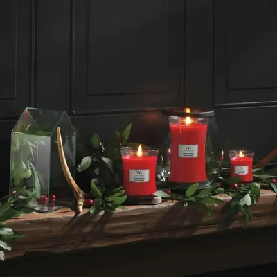 Свічка ароматична Woodwick Багряні ягоди велика, 609 г