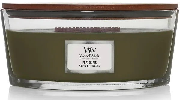 Свічка ароматична Woodwick Ялиця Фразера еліпс, 453 г