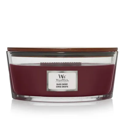 Свічка ароматична Woodwick Чорна вишня еліпс, 453 г