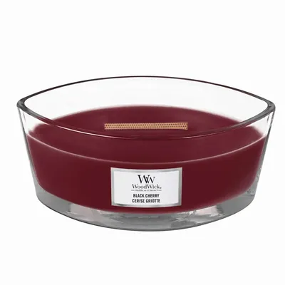 Свічка ароматична Woodwick Чорна вишня еліпс, 453 г