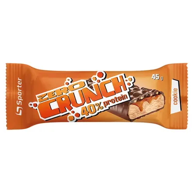 Батончик протеїновий Sporter Zero Crunch 40% Protein печиво, 45 г