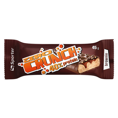 Батончик протеиновый Sporter Zero Crunch 40% Protein брауни, 45 г