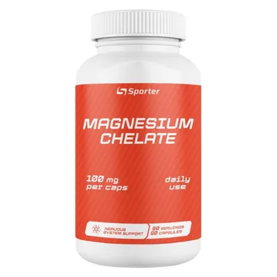 Хелат магнію Sporter Magnesium Chelate, 90 капсул