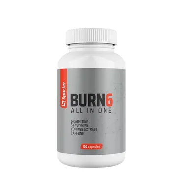 Жироспалювач Sporter Burn 6 All in One, 120 капсул