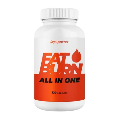 Жироспалювач Sporter Burn 6 All in One, 120 капсул