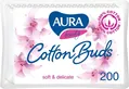 Ватні палички Aura Beauty пакет, 200 шт