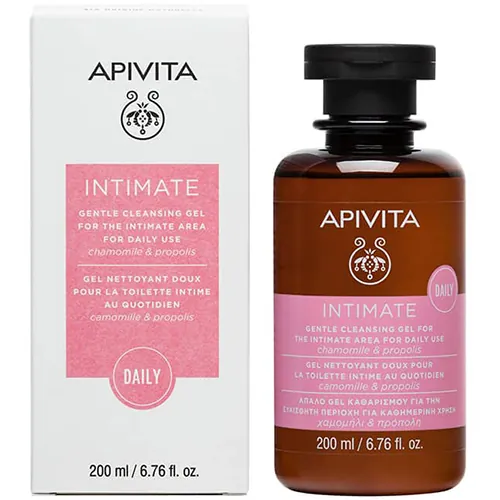 Гель для інтимної гігієни Apivita Intimate Ніжний для щоденного використання, 200 мл