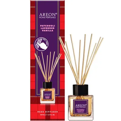 Аромадифузор Areon Home Perfumes Пачулі Лаванда Ваніль, 50 мл