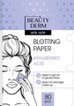 Серветки матуючі Beauty Derm з гіалуроновою кислотою, 80 шт