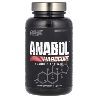 Тестостероновый бустер Nutrex Research Anabol Hardcore, 60 капсул