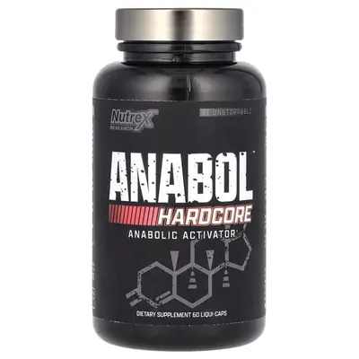 Тестостероновий бустер Nutrex Research Anabol Hardcore, 60 капсул