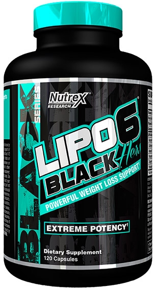 Жиросжигатель Nutrex Research Lipo-6 Black Hers Powerfull, 120 капсул