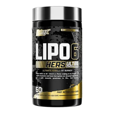 Жироспалювач Nutrex Research Lipo6 Hers Ultra Concentrate, 60 капсул
