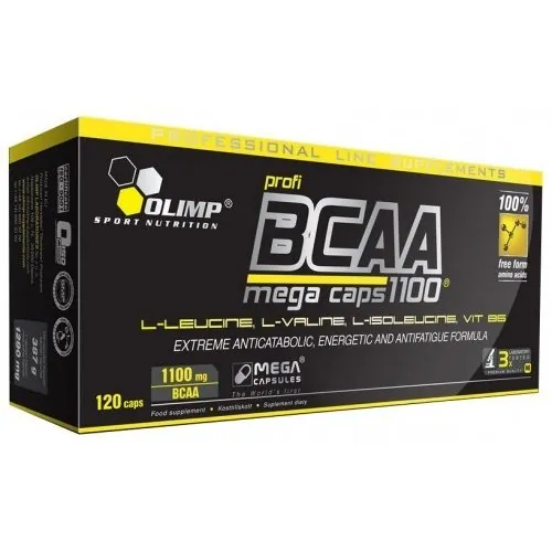 Амінокислота Olimp BCAA 1100 Mega Caps blister, 120 капсул