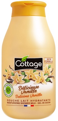 Молочко для душа Cottage Moisturizing Shower Milk увлажняющее Ваниль, 250 мл